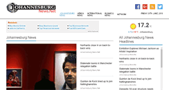 Desktop Screenshot of johannesburgnews.net